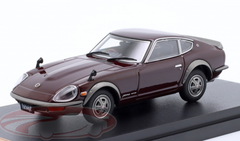 1/43 Hachette 1971 Nissan Fairlady 240ZG (Dark Red) Car Model