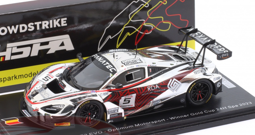ミニカー spark 1/43 720s gt3 evo optimum ms no,27 1/43 Spark McLaren 720S GT3 EVO No.5 Optimum Motorsport Winner