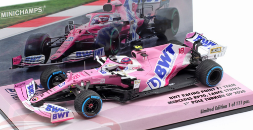 1/43 Minichamps 2020 Formula 1 Lance Stroll Racing Point RP20 #18
