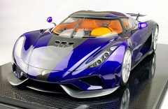 1/8 Frontiart Koenigsegg Regera (Purple Blue) Car Model