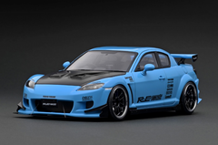 1/18 Ignition Model Mazda RX-8 (SE3P) RE Amemiya Light Blue (Limited 80 Pieces)