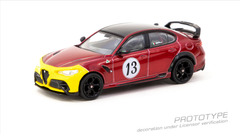 1/64 Tarmac Works Alfa Romeo Giulia GTAm Red / Yellow 