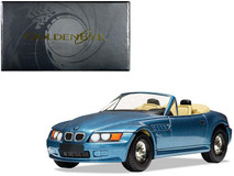 BMW Z3 Roadster Blue Metallic James Bond 007 "GoldenEye" (1995) Movie Diecast Model Car by Corgi