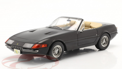 1/18 KK-Scale 1969 Ferrari 365 GTB/4 Daytona Convertible Series 1 US version (Black) Car Model