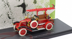 1/43 AutoCult 1926 Renault Type LO Fire Department Car Model