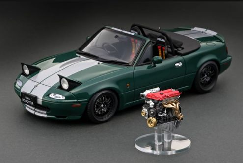 ハ*１様 EUNOS roadster Card ユーノスショップオープン記念 1/64 ユーノス・ロードスター コレクション 1Box 6pcs | HLJ.co.jp