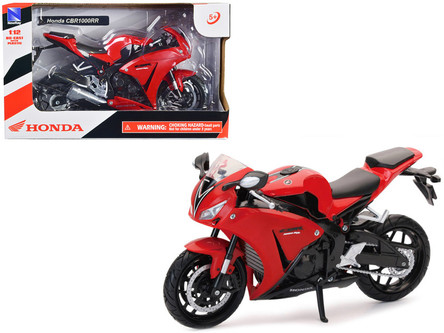 Honda CBR 1000RR Motorcycle Red and Black 1/12 Diecast Model by