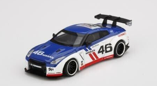 MiNiGT 68 LBWORKS Nissan GT-R white