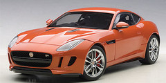 1/18 AUTOart Jaguar F-Type FType R Coupe (Firesand Metallic Orange) Car Model