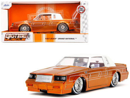1987 Buick Grand National Orange Metallic with White Top and
