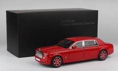 1/18 Kyosho Rolls-Royce Phantom EWB Extended Wheelbase (China Red) Diecast Car Model limited