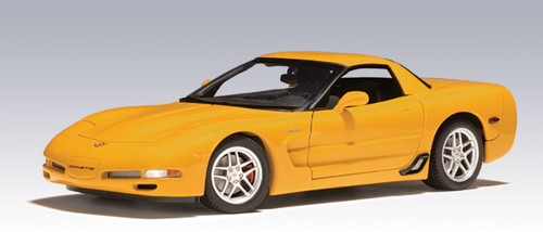 1/18 AUTOart 2001 Chevrolet Corvette Z06 (Millennium Yellow