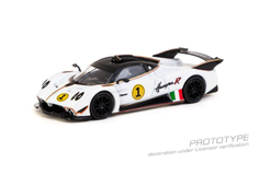 1/64 Tarmac Works Pagani Huayra R Bianco Benny 