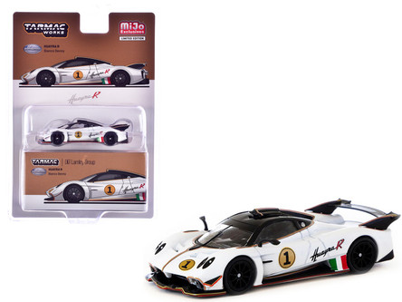 1/64 Tarmac Works Pagani Huayra R Bianco Benny - LIVECARMODEL.com