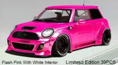 1/18 Ivy Mini Cooper LBWK (Flash Pink) Car Model Limited 39 Pieces