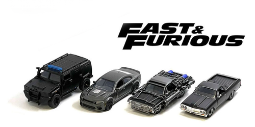 1/32 Jada 4-Car Set Fast & Furious: Fast X 1967 Chevy El Camino