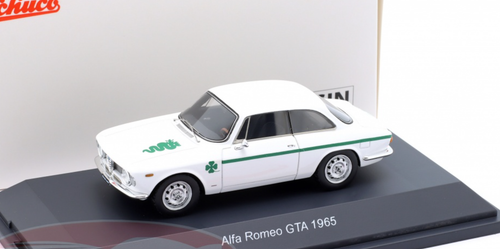 Alfa Romeo Giulia, modeling Burago 1:43 metal, state police machine