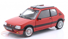 1/18 Norev 1991 Peugeot 205 GTI 1.9 (Vallelunga Red) Diecast Car Model