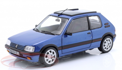 1/18 Norev 1991 Peugeot 205 GTI 1.9 (Miami Blue) Diecast Car Model