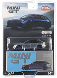 CHASE CAR 1/64 Mini GT Audi ABT RS6-R (Chrome Silver) Diecast Car Model