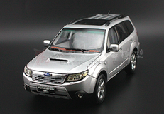 1/18 Dealer Edition Subaru Forester 3rd Generation (SH, 2009–2012) (Silver) Diecast Car Model