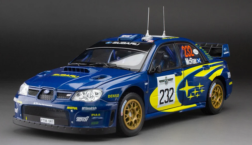 1/18 AUTOart スバル インプレッサ WRC 2007 Sun Star Models 1:18 Subaru Impreza WRC07 #7 2nd Rally de