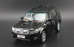 1/18 Dealer Edition Subaru Forester 3rd Generation (SH, 2009–2012) (Black) Diecast Car Model