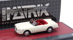 1/43 Matrix 1962-1965 Alfa Romeo 2600 Spider (White) Car Model