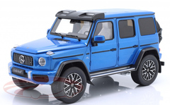 1/18 Dealer Edition 2022 Mercedes-Benz AMG G63 (W463) 4x4 (South Sea Blue) Diecast Car Model