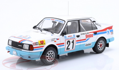 1/18 Ixo 1986 Skoda 130 LR #21 Rally Acropolis Skoda Team Ladislav Krecek, Borivoj Motl Car Model