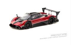 1/64 Tarmac Works Pagani Zonda R (Rosso Dubai Red) Diecast Car Model