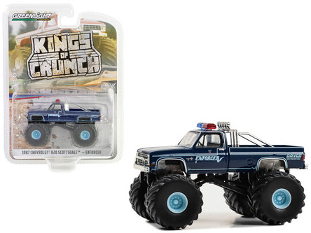 ♥ 1987 Chevrolet K20 Scottsdale Monster Truck Dark Blue