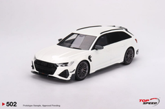 1/18 Topspeed  Audi ABT RS6-R Glacier White Metallic 