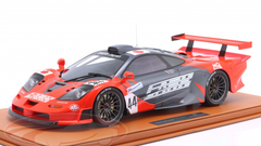 1/12 TopMarques 1997 McLaren F1 GTR Longtail #44 24h LeMans Team Lark McLaren Keiichi Tsuchiya, Gary Ayles, Akihiko Nakaya Resin Car Model