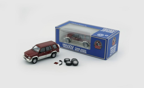 1/64 BM Creations Isuzu 1998 -2002 Trooper / Big Horn - Dark Red