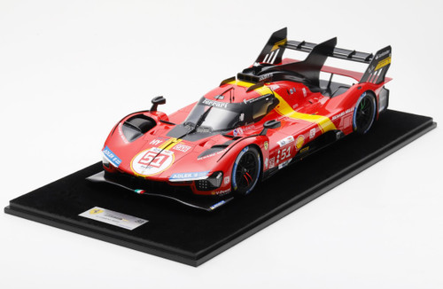 1/12 Spark 2023 Ferrari 499P Winner Le Mans 24h #51 A. Pier