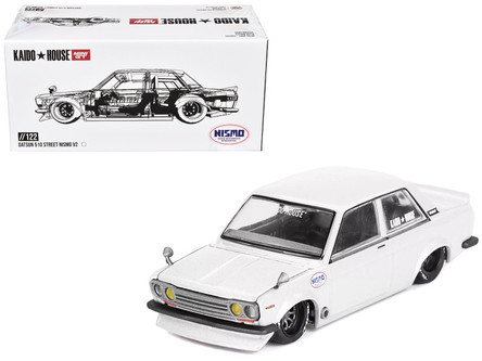 1/64 Kaido House x Mini GT Datsun 510 Street Nismo V2 (White