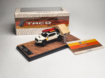 ミニカー G.C.D 1/64 Toyota Tacoma Tacozilla 1/64 GCD Toyota Tacoma Tacozilla LTD Diecast Car Model
