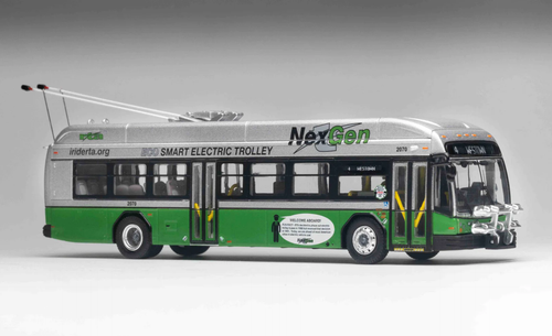 1/87 Greater Dayton RTA NexGen Trolley Bus Rt.4 Westown