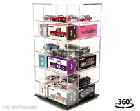 1/64 Large 24-Cars Display Desk Top Spinner