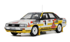 1/18 OTTO 1987 Audi 200 Quattro White Monte Carlo Car Model