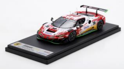 1/43 LookSmart 2023 Ferrari 296 GT3 No.30 Fikadelli Racing Team
