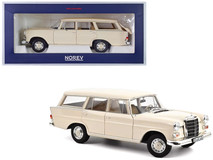 1/18 Norev 1966 Mercedes-Benz 200 Universal (Cream White) Diecast Car Model