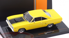 1/43 Ixo 1970 Plymouth Road Runner (Yellow) Car Model