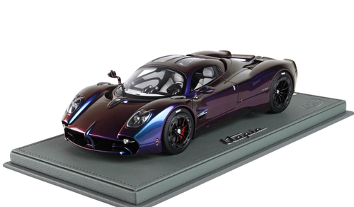 1/18 BBR Pagani Utopia (Chameleon Purple Holographic) Resin Car 