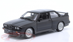 1/24 BBurago 1988 BMW M3 E30 (Black) Diecast Car Model