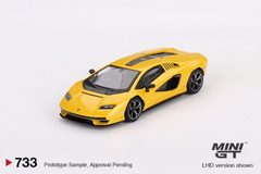 1/64 MINI GT Lamborghini Countach LPI 800-4 New Giallo Orion Yellow