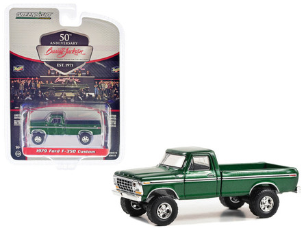 1979 Ford F-350 Custom Pickup Truck Emerald Green Metallic (Lot