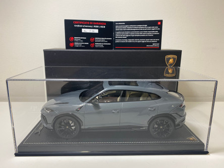 1/18 MR Collection Lamborghini Urus S (Pearl Grey) Resin Car Model