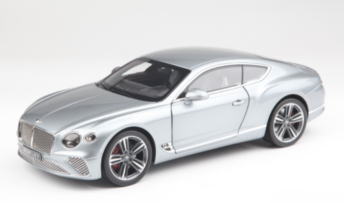 ベントレー 1/18 Norev 2019 Bentley Continental GT Coupe (Silver) Diecast Car